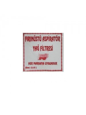 Davlumbaz Elyaf Filtre